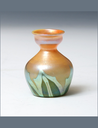 Decorated mini vase