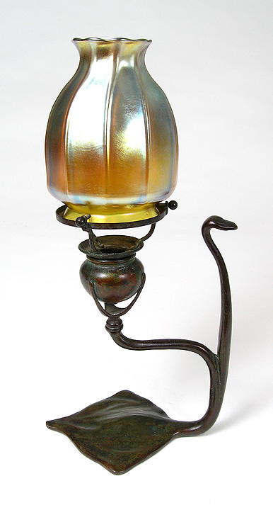 Tiffany Studios, Candlestick Lamp