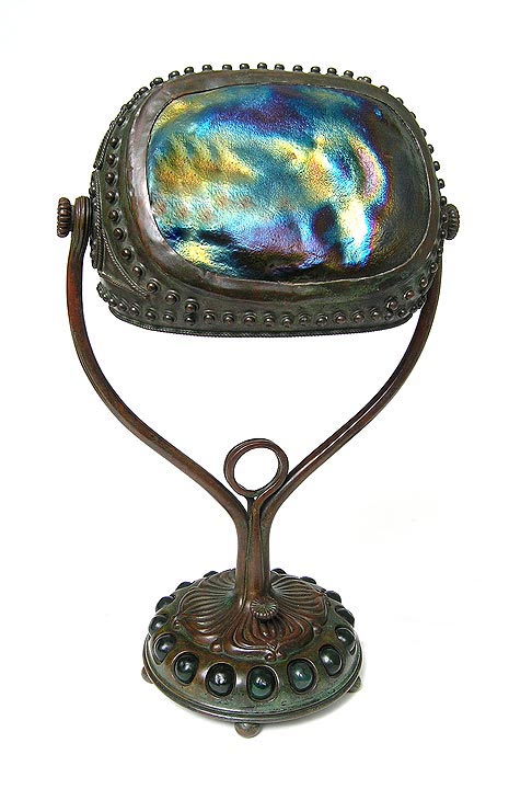 Tiffany Studios, Turtleback Swivel Desk Lamp