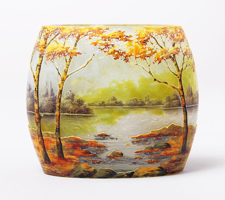 Daum Nancy, Fall Vase