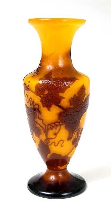 Gallé (Galle), Fire-Polished Vase