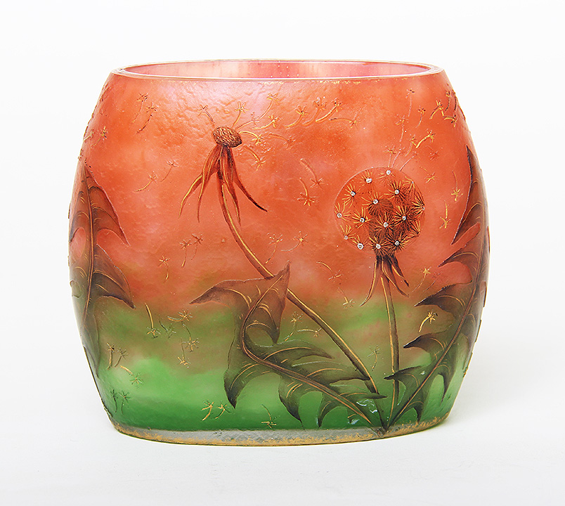 Daum Nancy, Dandelion Vase