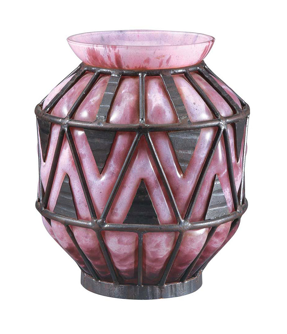 Daum Nancy, Daum And Majorelle Vase