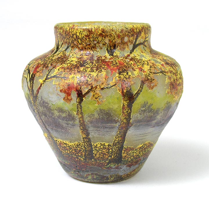 Daum Nancy, Fall Mini Vase