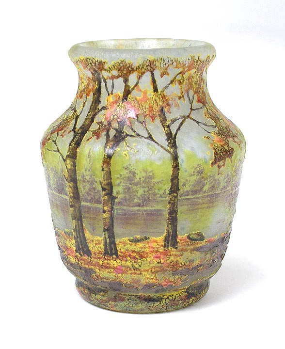 Daum Nancy, Fall Mini Vase