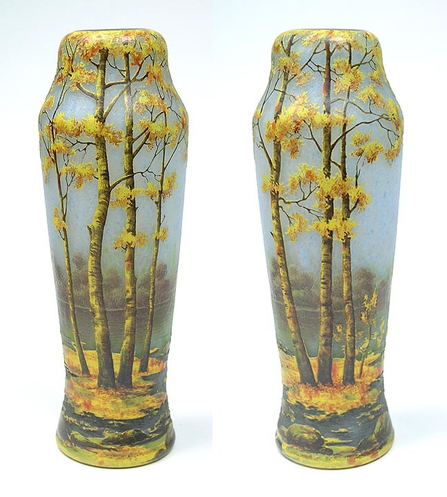 Daum Nancy, Fall Vase