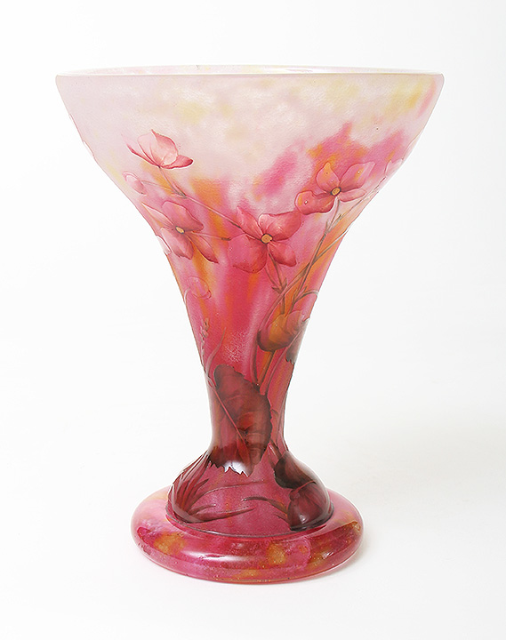 Daum Nancy, Floral Vase