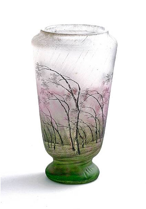 Daum Nancy, Rain Vase