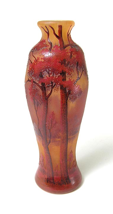 Daum Nancy, Scenic Vase