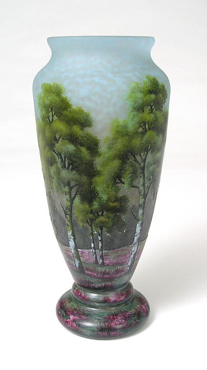 Daum Nancy, Scenic Vase