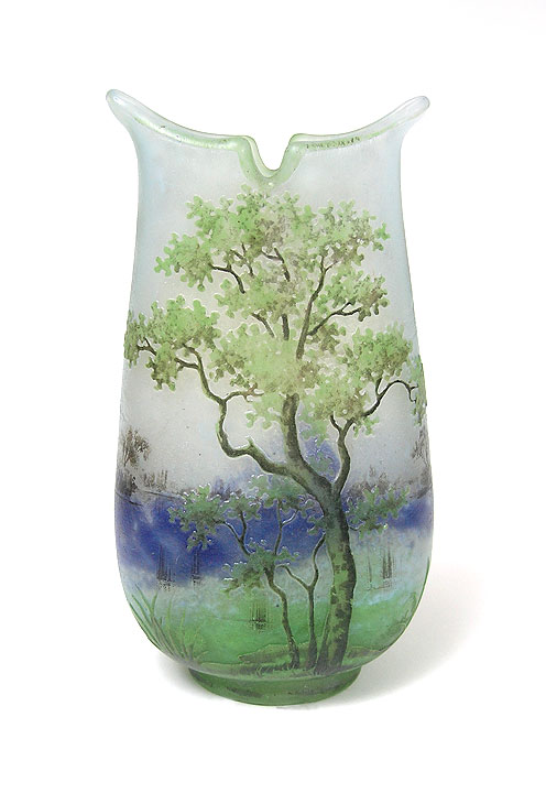 Daum Nancy, Scenic Vase