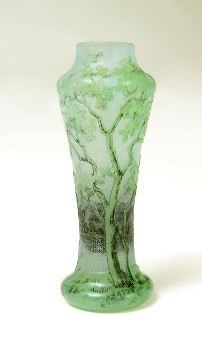 Daum Nancy, Spring Miniature Vase