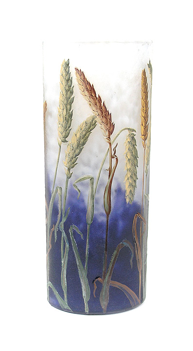 Daum Nancy, Wheat Vase